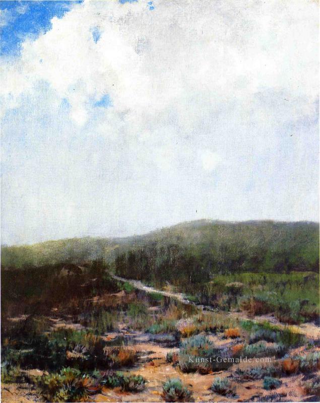 Dünen an Shinnecock impressionistische Landschaft William Merritt Chase Ölgemälde